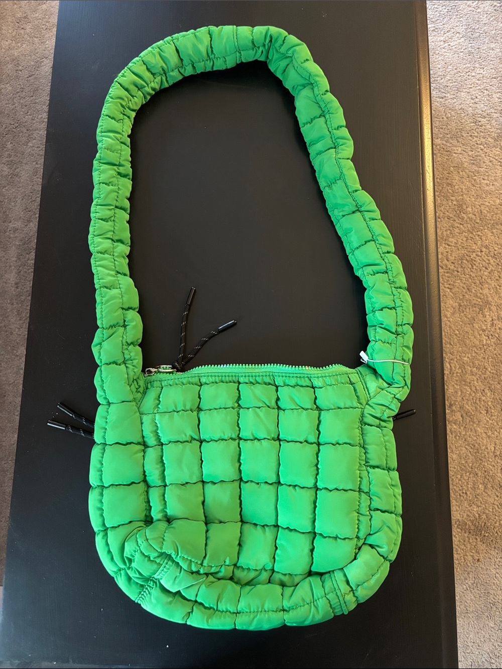Free People Movement Quilted Baby Carryall Sling Bag, NWOT, Kelly Green - Picture 6 of 6